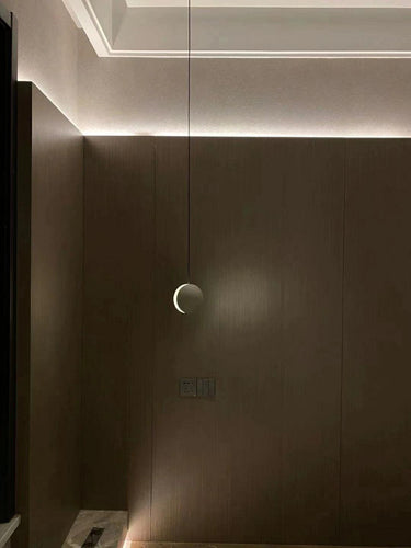 Moon Concrete Pendant Lamp - LUUGAA