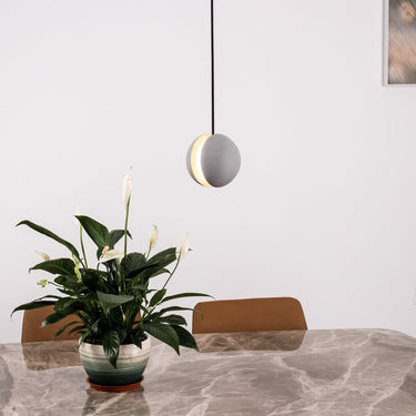 Moon Concrete Pendant Lamp - LUUGAA