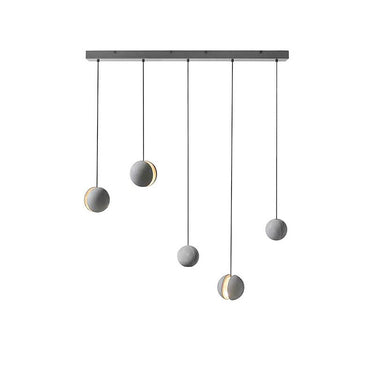 Moon Concrete Pendant Lamp - LUUGAA