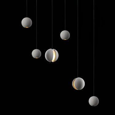 Moon Concrete Pendant Lamp - LUUGAA