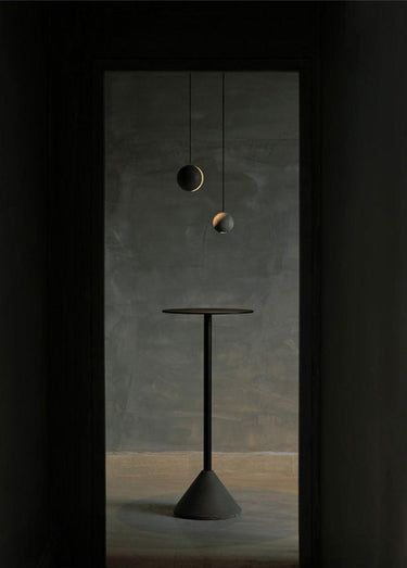 Moon Concrete Pendant Lamp - LUUGAA