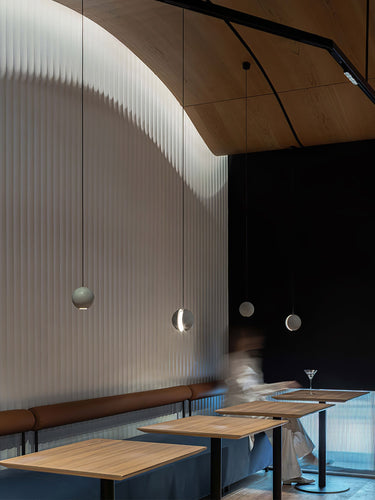Moon Concrete Pendant Lamp - LUUGAA
