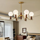 Moonlit Globe Chandelier - LUUGAA