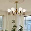 Moonlit Globe Chandelier - LUUGAA