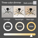 Multi - Bar Semi - Flush Chandeliers - LUUGAA