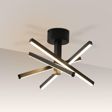 Multi - Bar Semi - Flush Chandeliers - LUUGAA