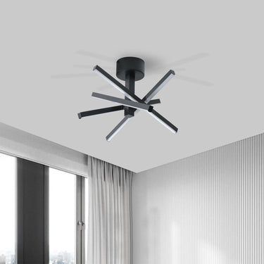 Multi - Bar Semi - Flush Chandeliers - LUUGAA