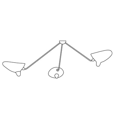 Multi - head Funnel Chandelier - LUUGAA