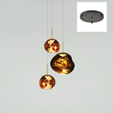 Multi Lava Round Chandelier - LUUGAA