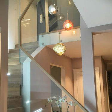 Multi Lava Round Chandelier - LUUGAA