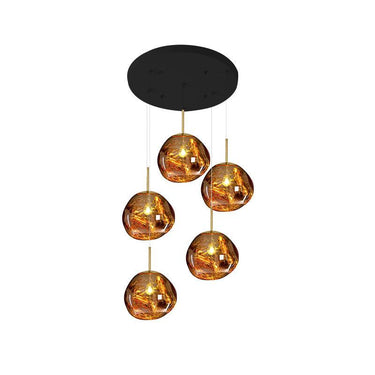Multi Lava Round Chandelier - LUUGAA