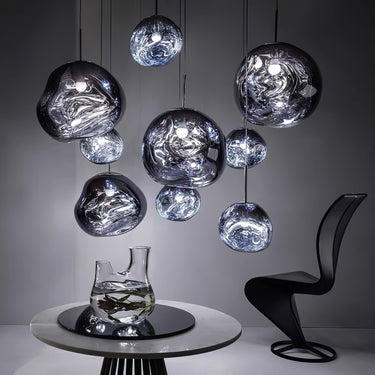 Multi Lava Round Chandelier - LUUGAA