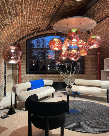 Multi Lava Round Chandelier - LUUGAA
