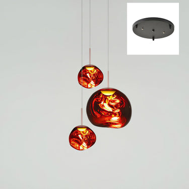 Multi Lava Round Chandelier - LUUGAA