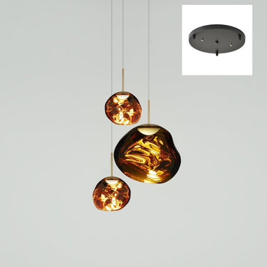 Multi Lava Round Chandelier - LUUGAA