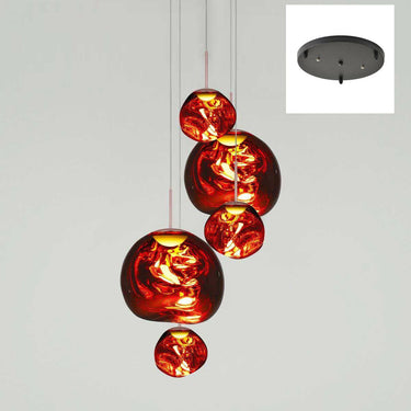 Multi Lava Round Chandelier - LUUGAA