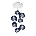 Multi Lava Round Chandelier - LUUGAA
