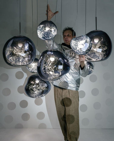 Multi Lava Round Chandelier - LUUGAA
