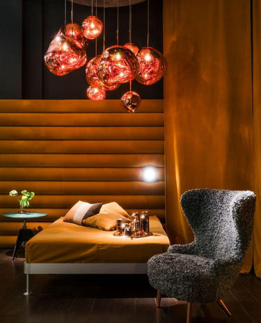 Multi Lava Round Chandelier - LUUGAA
