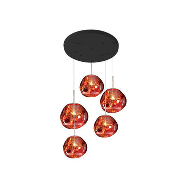 Multi Lava Round Chandelier - LUUGAA