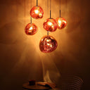 Multi Lava Round Chandelier - LUUGAA