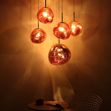 Multi Lava Round Chandelier - LUUGAA