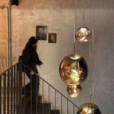 Multi Lava Round Chandelier - LUUGAA