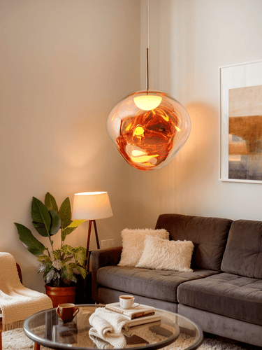 Multi Lava Round Chandelier - LUUGAA