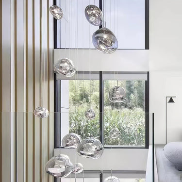 Multi Lava Round Chandelier - LUUGAA