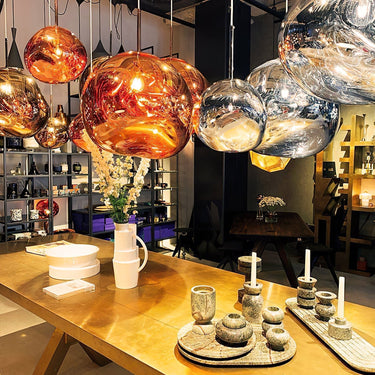 Multi Lava Round Chandelier - LUUGAA