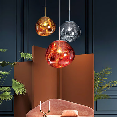 Multi Lava Round Chandelier - LUUGAA
