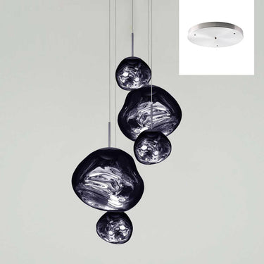 Multi Lava Round Chandelier - LUUGAA