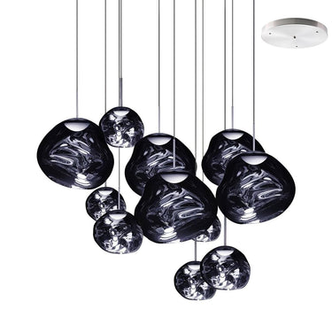 Multi Lava Round Chandelier - LUUGAA
