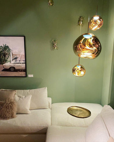 Multi Lava Round Chandelier - LUUGAA