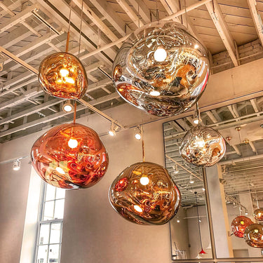 Multi Lava Round Chandelier - LUUGAA