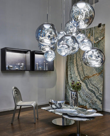 Multi Lava Round Chandelier - LUUGAA