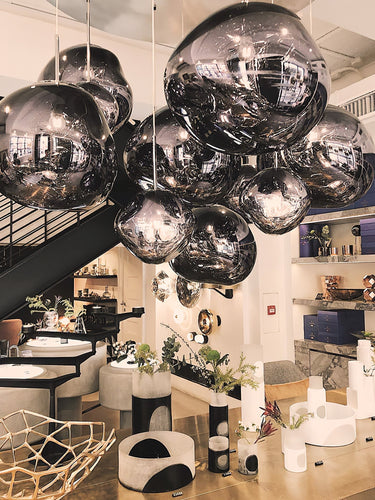 Multi Lava Round Chandelier - LUUGAA