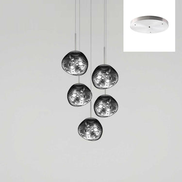 Multi Lava Round Chandelier - LUUGAA