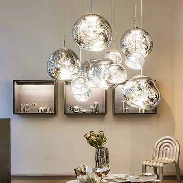 Multi Lava Round Chandelier - LUUGAA