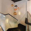 Multi Lava Round Chandelier - LUUGAA
