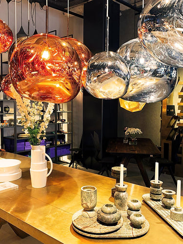Multi Lava Round Chandelier - LUUGAA