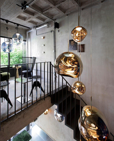 Multi Lava Round Chandelier - LUUGAA