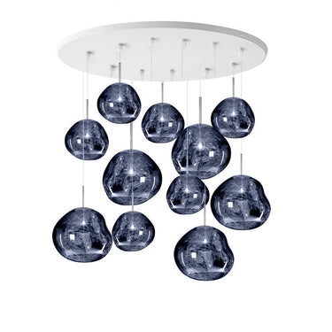 Multi Lava Round Chandelier - LUUGAA