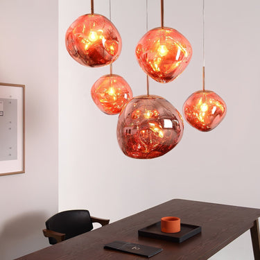 Multi Lava Round Chandelier - LUUGAA