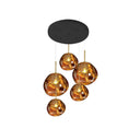Multi Lava Round Chandelier - LUUGAA