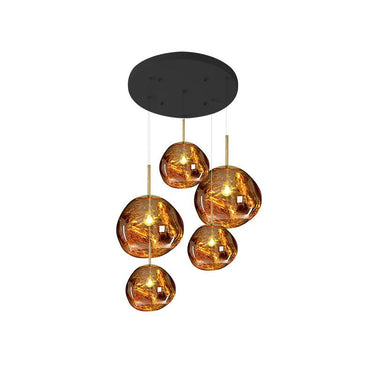Multi Lava Round Chandelier - LUUGAA