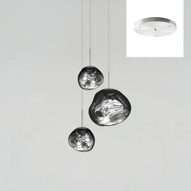 Multi Lava Round Chandelier - LUUGAA