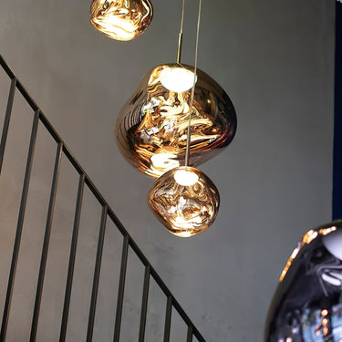 Multi Lava Round Chandelier - LUUGAA