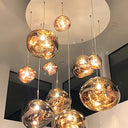 Multi Lava Round Chandelier - LUUGAA