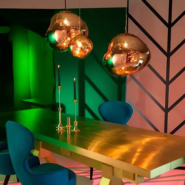 Multi Lava Round Chandelier - LUUGAA